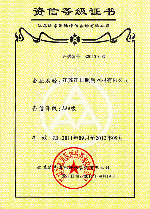 資信等級